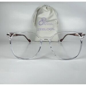 ZEELOOL Eyeglass FRAMES ONLY! Crystal- 48120 C3 54 18-145